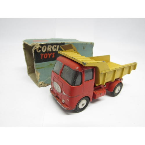 9413 - Three Corgi diecast commercial vehicles wih partial boxes, to include 454 Commer (5 ton) Platform Lo... 