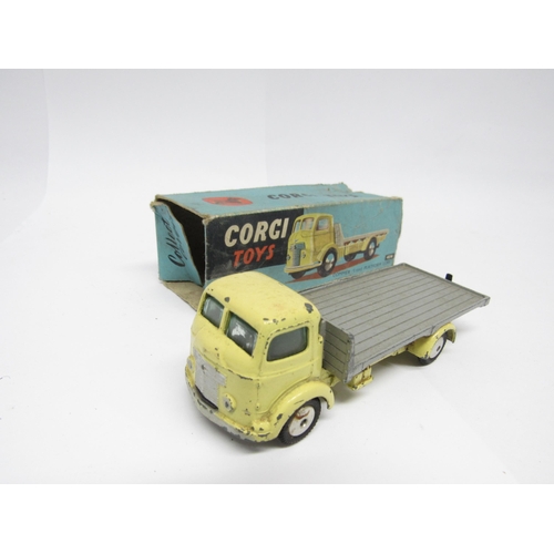 9413 - Three Corgi diecast commercial vehicles wih partial boxes, to include 454 Commer (5 ton) Platform Lo... 