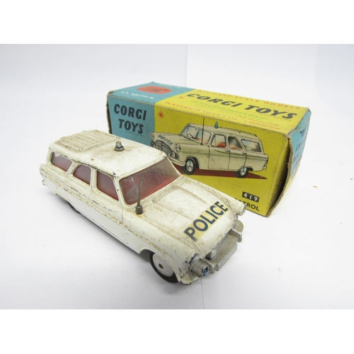 9415 - Three boxed Corgi Toys diecast model cars to include 218 Aston Martin DB4 in yellow with red interio... 