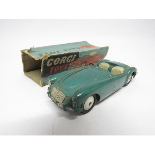 9412 - Six Corgi Toys diecast model cars with original boxes/partial boxes, to include 204 Rover 90 Saloon ... 