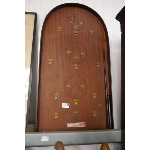 2135 - A 1930's Corinthian 21T bagatelle board