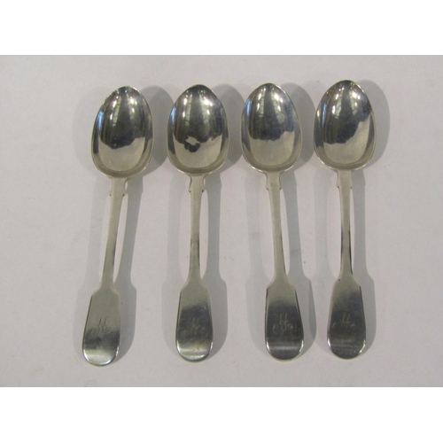 4401 - A set of four Victorian silver 