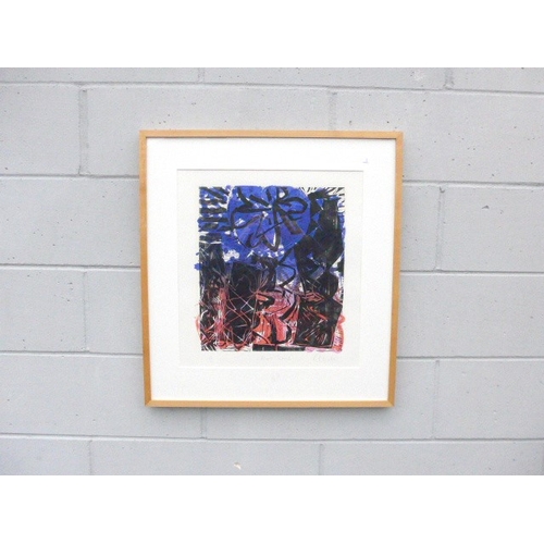 7627 - CARL ROWE (Norwich Contemporary) A framed and glazed print titled 'Moon Charade'. Signed bottom righ... 