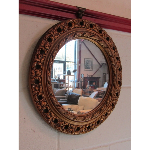 1045 - Two plaster gilt framed wall mirrors