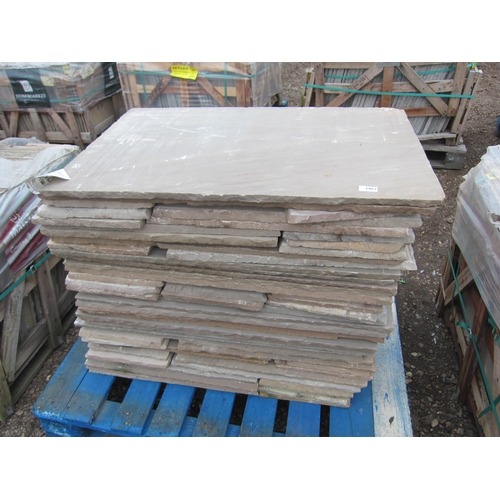 3462 - A pallet of sandstone slabs