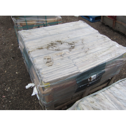 3480 - A pallet of sandstone slabs