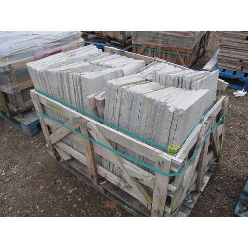 3482 - A pallet of sandstone slabs