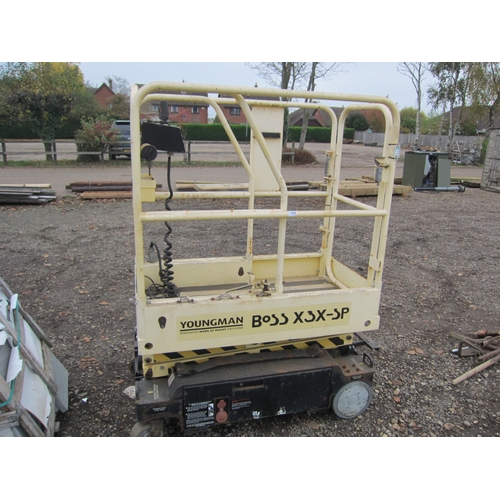 3500 - A Youngman Boss X3X-SP Scissor Lift