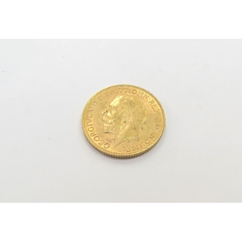 9409 - A 1911 gold sovereign