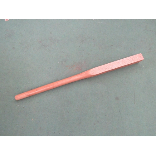 8078 - A railway shunters wagon braking stick