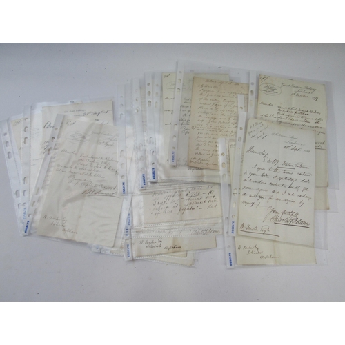 8175 - A large quantity of letters from GER solicitors and local Norfolk solicitors and the public regardin... 