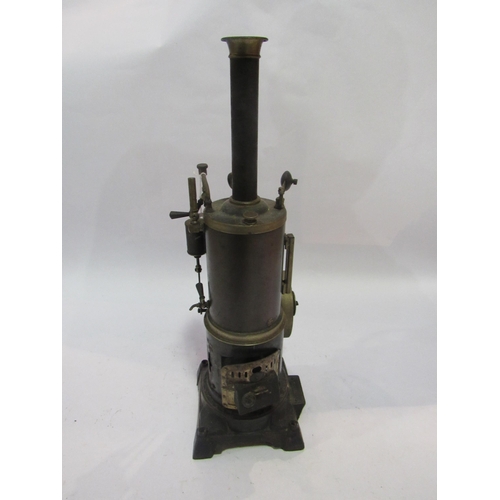 8209 - ERNST PLANK, Germany, Vertical steam engine, comprising a single cylinder, slip eccentric valve acti... 