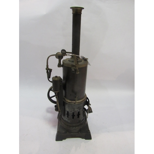 8209 - ERNST PLANK, Germany, Vertical steam engine, comprising a single cylinder, slip eccentric valve acti... 