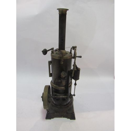 8209 - ERNST PLANK, Germany, Vertical steam engine, comprising a single cylinder, slip eccentric valve acti... 