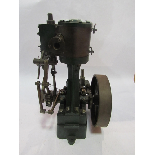 8210 - A Stuart Turner 5a vertical single cylinder steam engine with cylinder and valve chest, reverse leve... 