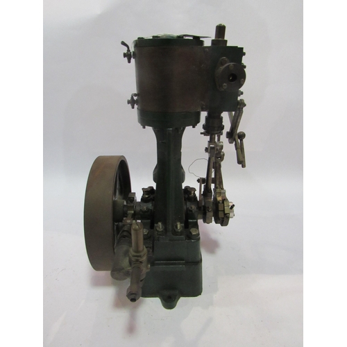 8210 - A Stuart Turner 5a vertical single cylinder steam engine with cylinder and valve chest, reverse leve... 