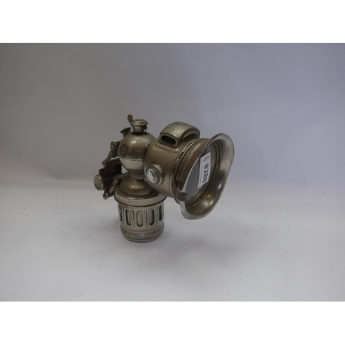 8288 - A Miller Reggalite bicycle gas lamp