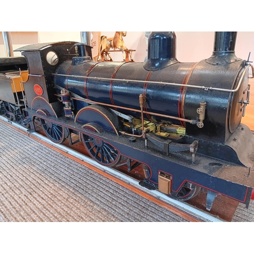 8220 - A well built 7¼” 2-4-0 coal-fired T26 (later E4) class steam locomotive and tender No.495, finished ... 