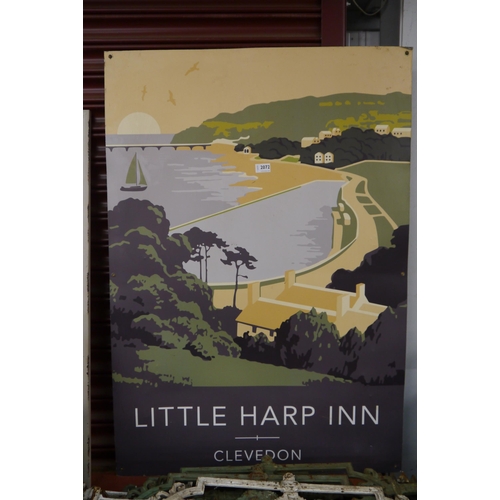 2072 - A pub sign Little Harp Inn