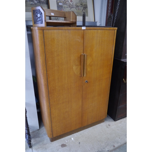 2092 - An Art Deco small two door wardrobe