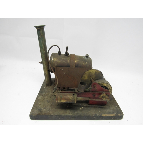 9562 - A Bowman Models of Dereham, Norfolk, live steam stationary engine no. E101, comprising horizontal bo... 