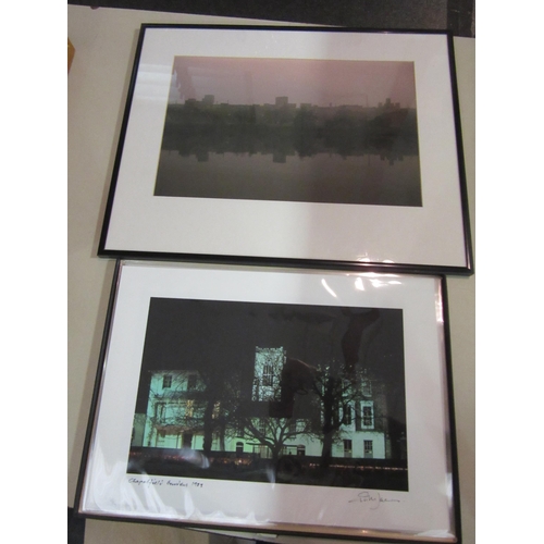 1529 - A collection of nine 1980's photograph images of various Norwich scenes, together with two later fra... 