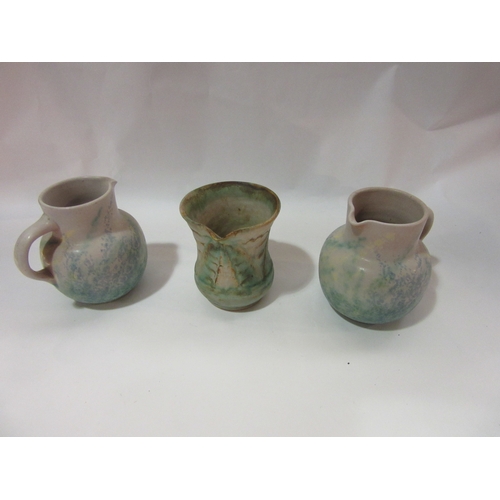 4309 - Three Bourne Denby Danesby Ware pottery jugs