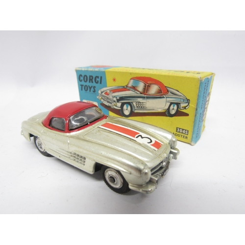 9426 - Five boxed Corgi Toys diecast model cars to include 224 Bentley Continental Sports Saloon in two-ton... 