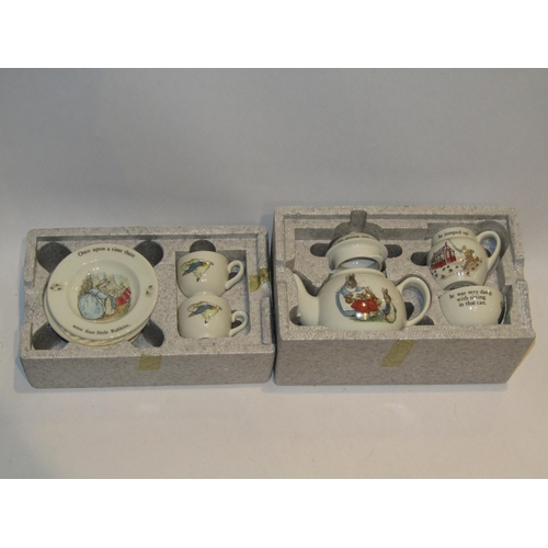 4497 - A 1980's Wedgwood 'Peter Rabbit Children's Tea set', boxed