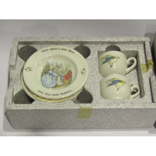 4497 - A 1980's Wedgwood 'Peter Rabbit Children's Tea set', boxed