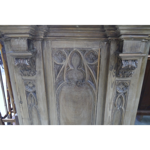 2009 - A Victorian pine Gothic pulpit