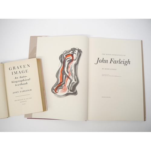 5015 - John Farleigh: 'Graven Image: An Autobiographical Textbook', London, Macmillan, 1940, 1st edition, n... 