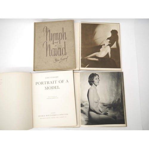 5027 - John Everard, four titles, all illustrated with 48 plates of female nudes from photographs complete,... 