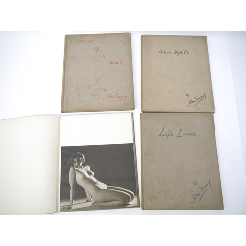 5027 - John Everard, four titles, all illustrated with 48 plates of female nudes from photographs complete,... 