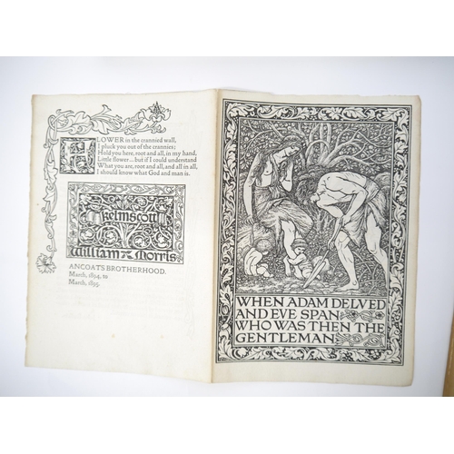 5029 - A collection of titles by or relating to William Morris, including William Morris designed Kelmscott... 