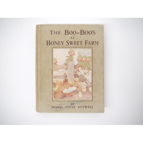 5047 - Mabel Lucie Attwell: 'The Boo-Boos at Honey Sweet Farm', Dundee, Valentine & Sons, [nd], c.1921, 1st... 