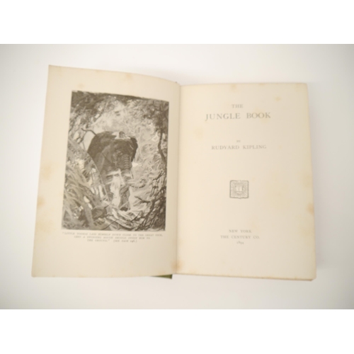 5048 - Rudyard Kipling: 'The Jungle Book', New York, The Century Co, 1894, 1st US edition, frontis + 34 b/w... 