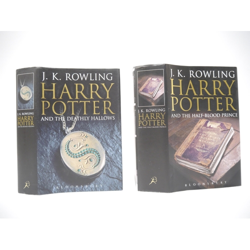 5059 - J.K. Rowling, 2 titles: 'Harry Potter and the Half-Blood Prince; Harry Potter and the Deathly Hallow... 