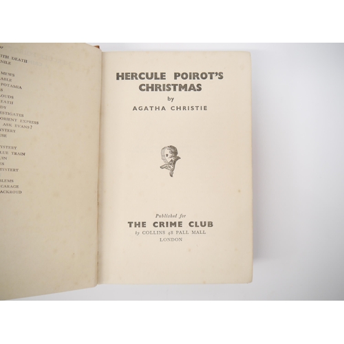 5081 - Agatha Christie: 'Hercule Poirot's Christmas', London, Collins Crime Club, 1939, 1st edition, 1st im... 