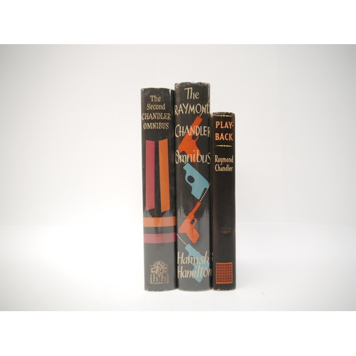 5090 - Raymond Chandler, detective fiction, 3 volumes: ‘The Raymond Chandler Omnibus [The Big Sleep; Farewe... 