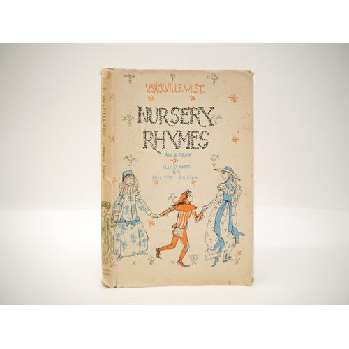 5131 - Vita Sackville-West: 'Nursery Rhymes', London, Michael Joseph, 1950, 1st trade edition, signed by th... 