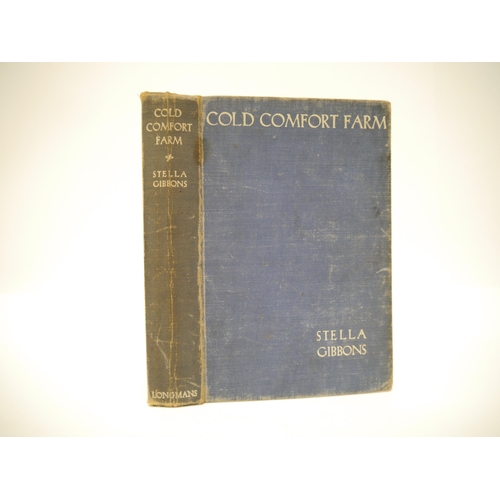 5136 - Stella Gibbons: 'Cold Comfort Farm', London, Longmans, 1932, 1st edition, original cloth (rubbed, wo... 