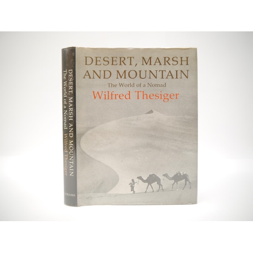 5156 - Wilfred Thesiger: 'Desert, Marsh and Mountain. The World of a Nomad', London, Collins, 1979, 1st edi... 