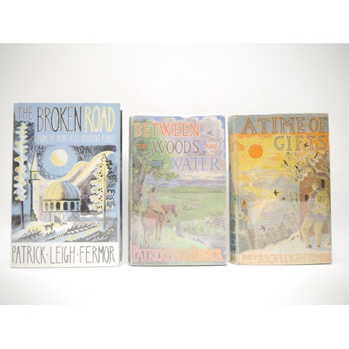 5159 - Patrick Leigh Fermor Trilogy, all first editions, all published London, John Murray, all original cl... 