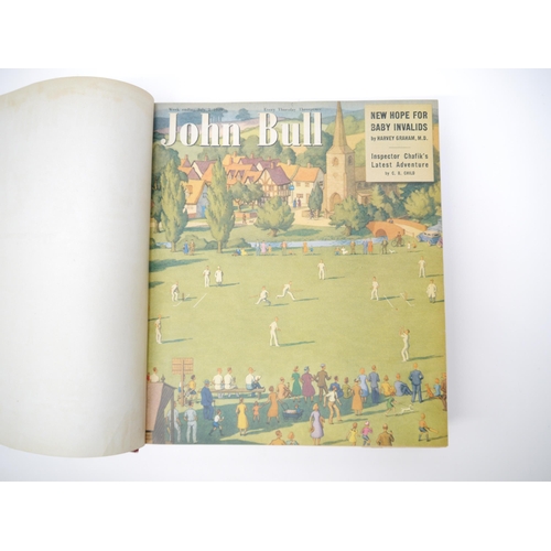 5169 - (Sax Rohmer.) A bound volume of the periodical 'John Bull', July 2-December 31 1949, volume 86, Nos ... 