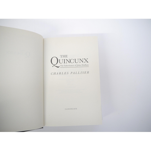 5184 - Charles Palliser: 'The Quincunx: The Inheritance of John Huffam', Edinburgh, Canongate, 1989, 1st ed... 