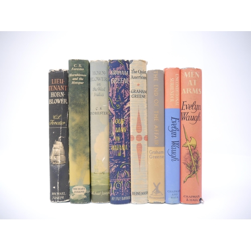 5192 - Evelyn Waugh, 2 titles, both first editions published London, Chapman & Hall, both original cloth gi... 