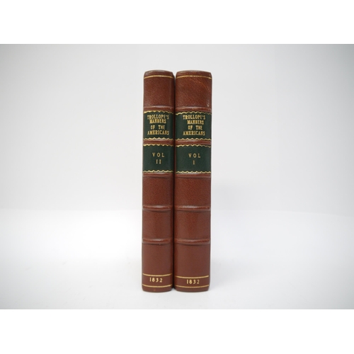 5212 - Frances Trollope: 'Domestic Manners of the Americans', London, Whittaker, Treacher & Co, 1832, 1st e... 