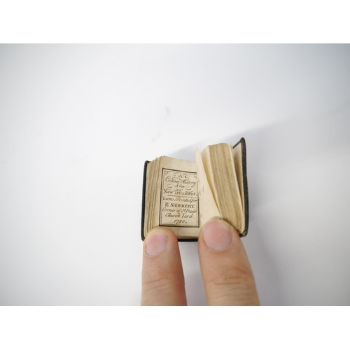 5247 - (Miniature book.) 'Concise History of the Bible.', Newbery, 1780, New Testament title present, plus ... 