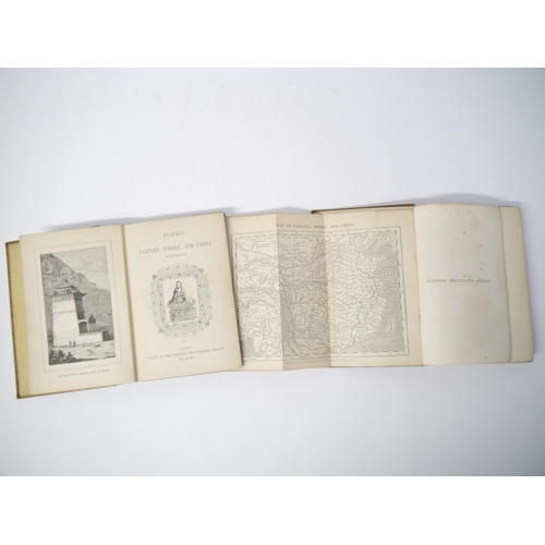 5272 - Evariste Régis Huc: 'Travels in Tartary, Thibet, and China, during the years 1844-5-6', London, Offi... 